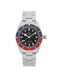 Tudor Heritage Black Bay  Steel Black Dial Mens Automatic Watch 79830RB