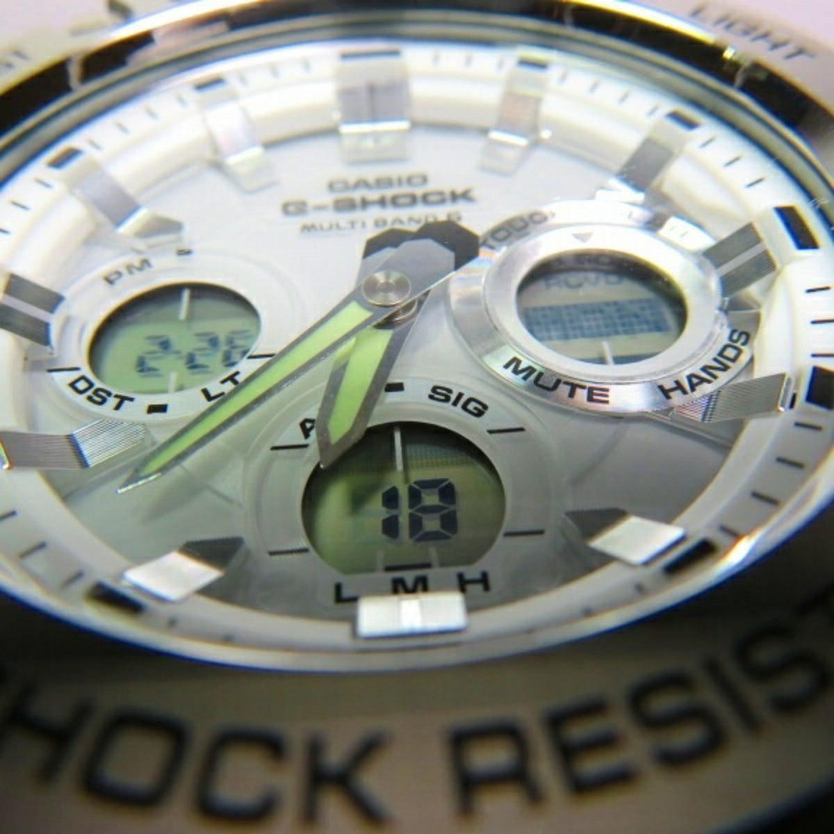Pre-Owned Casio G-Shock Multiband 6 -W110D-7AJF Radio Solar Watch Men's (Good)
