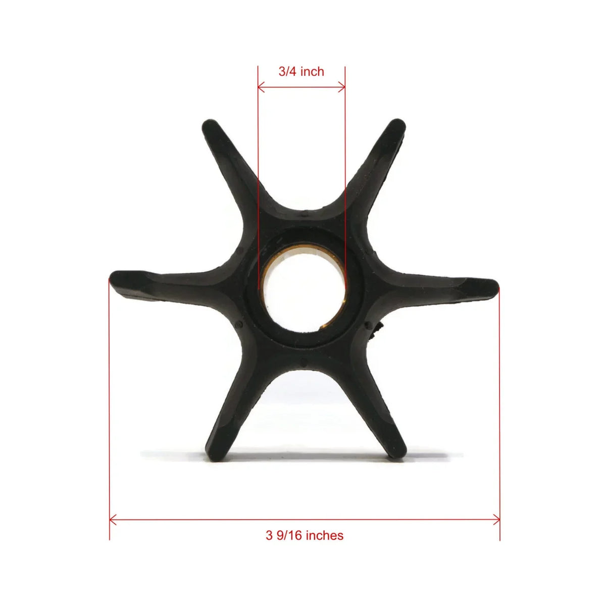 The  Shop | Water Pump Impeller Kit For 1987 Evinrude 60  E60TLCUC Outboard, 15" Transom