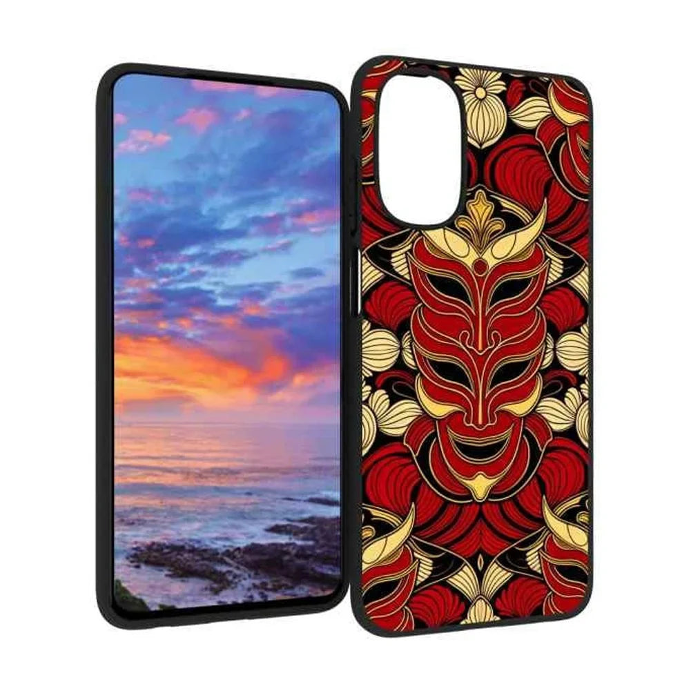 Japanese-mask-373 phone case for Moto G 5G 2022 for Women Men Gifts,Flexible Painting silicone Shockproof - Phone Cover for Moto G 5G 2022