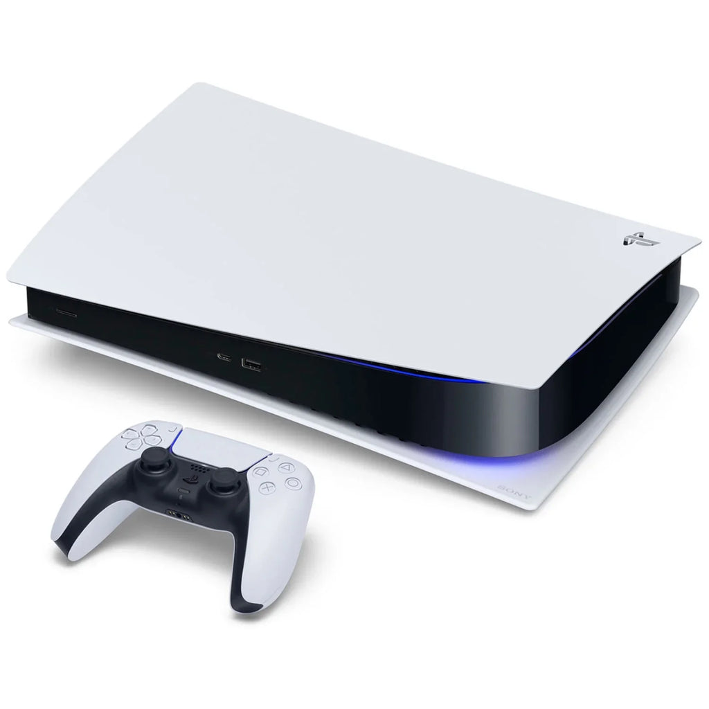 Sony Playstation 5 Disc Version Console with Extra Black Controller, 1080p  Camera and Surge Dual Controller Charge Dock Bundle
