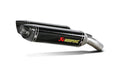 Akrapovic S-D10SO3- Slip-On Line Dual Exhaust - Carbon Fiber Mufflers