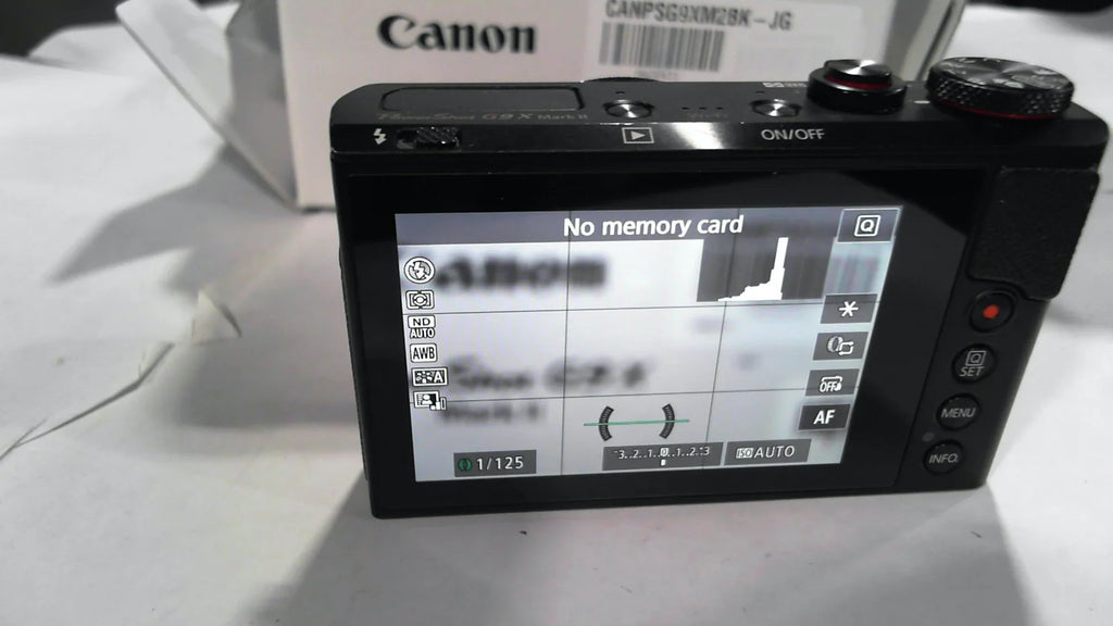 Canon PowerShot G9 X Mark  Compact Digital Camera w/ 1 Inch Sensor and 3inch L