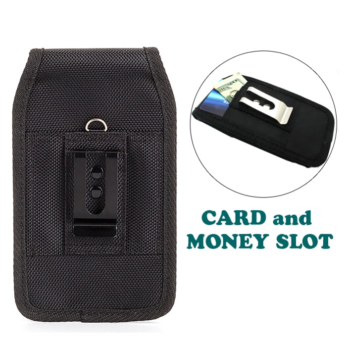 6ft  Cable Type-C Fast Home Charger w Holster Rugged Case Belt Clip for Xiaomi Redmi Note 7 10 Pro, Mi 9T -  Blade Z Max X1 5G 10, Axon 10 Pro, 11 Prime 2S