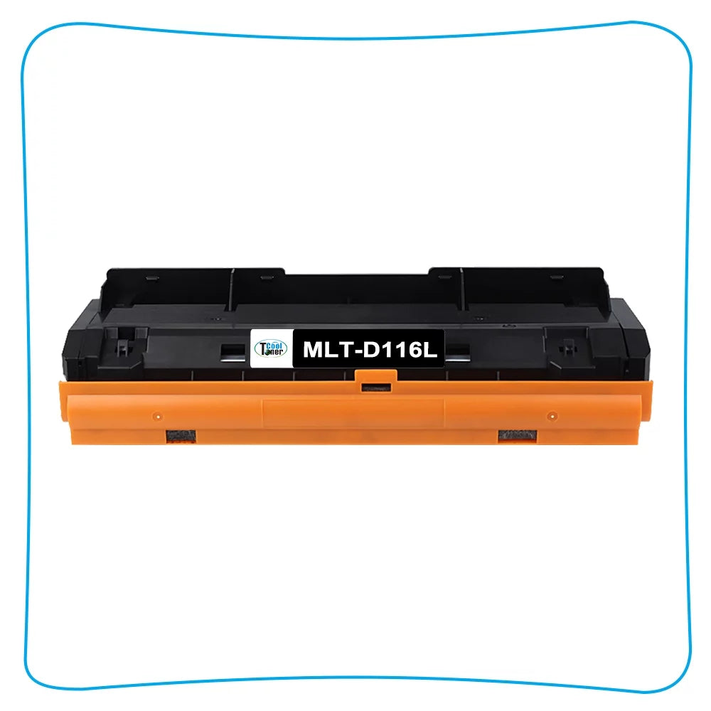 Cool Toner Compatible Toner for Samsung 116L MLTD116L D116L -D116L -M2625D -M2825DW -M2835DW (Black, 6 Pack)