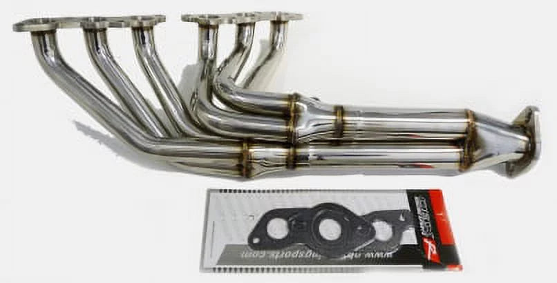 Stainless Steel Long Tube Header For 93 to 97 Toyota Supra 2JZGE 3.0L By -