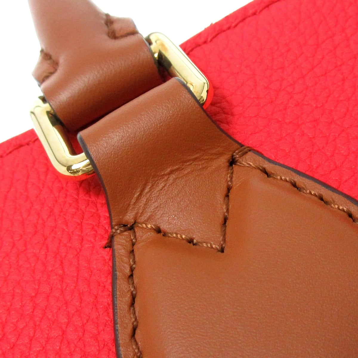 Pre-Owned Authenticated Louis Vuitton Monogram Fold Tote  Canvas Brown Satchel Unisex (Good)