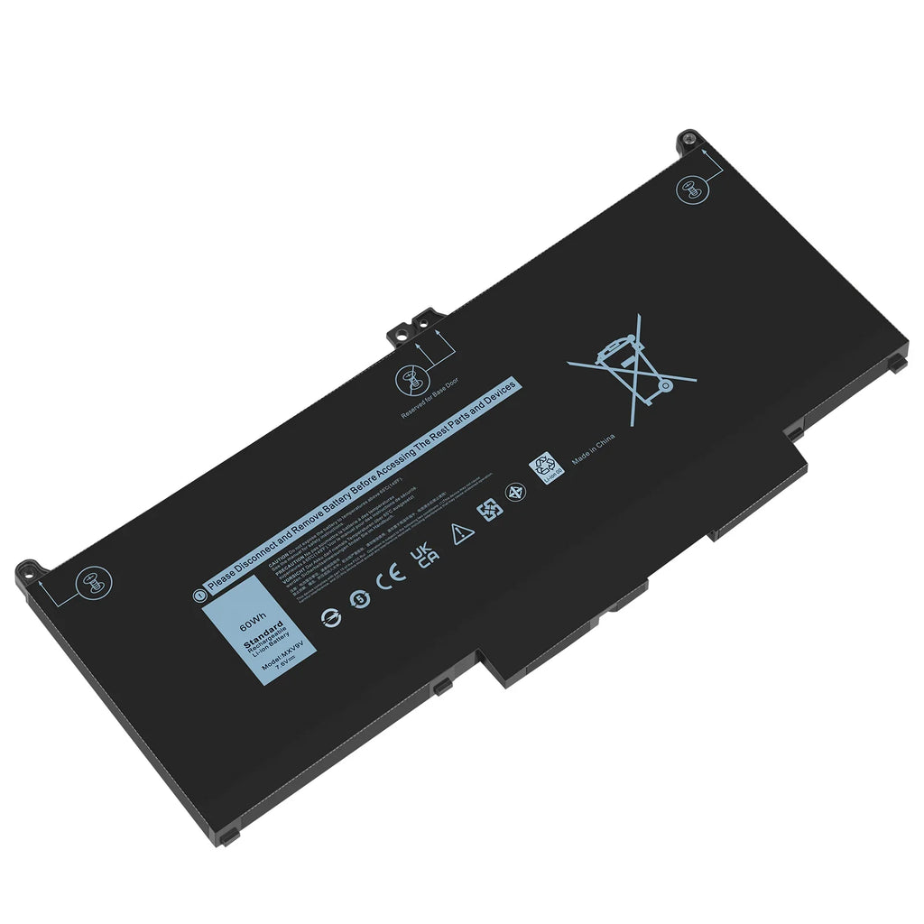 For Dell Latitude 5300 5310 (2-in-1) 7300 7400 60Wh Laptop Battery MXV9V