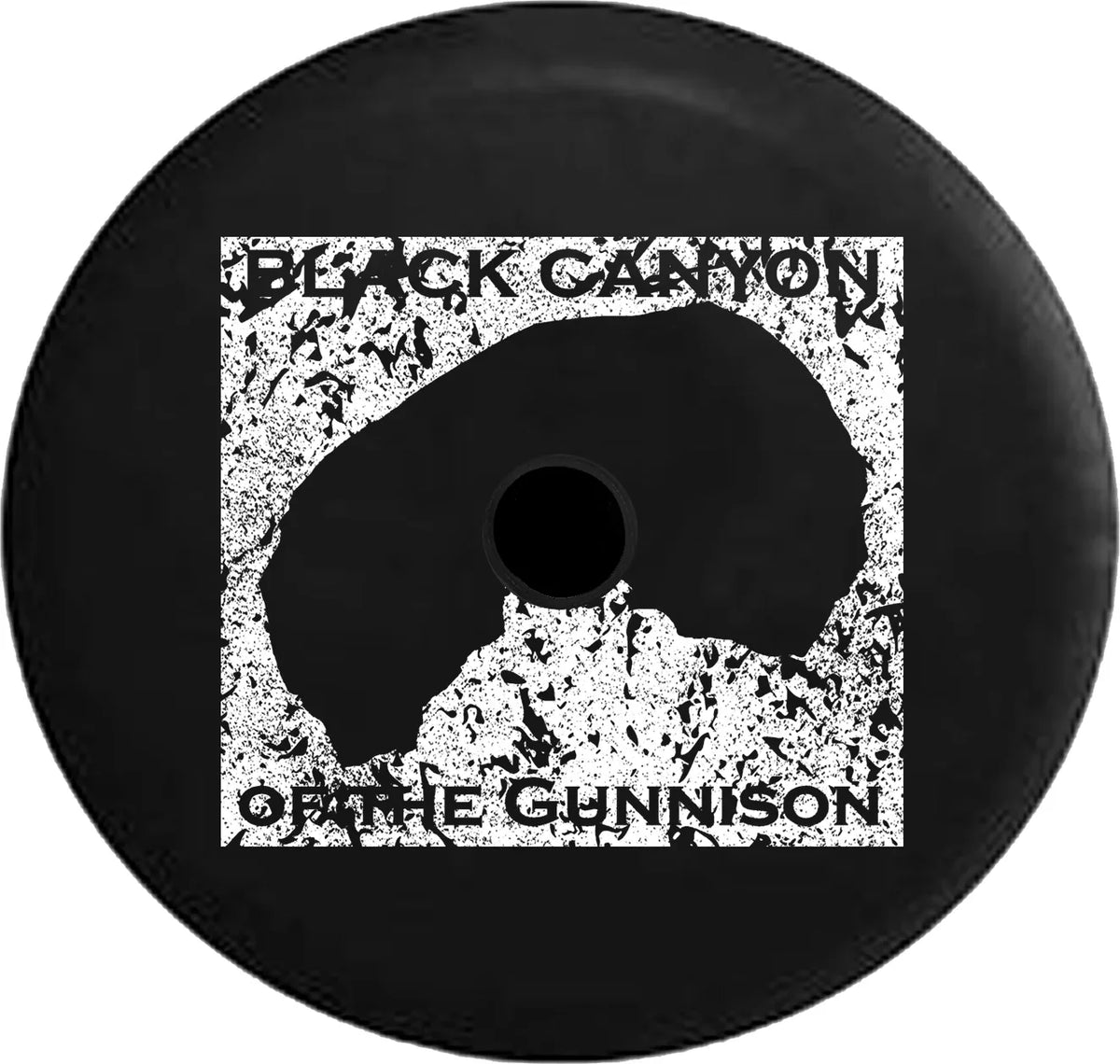 2018 2019 Wrangler  Black Canyon Gunnison National Park Colorado Spare Tire Cover Jeep  33 InchBack up Camera
