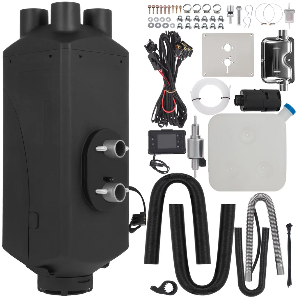 8KW 12V Diesel Air Heater  Thermostat 8000W For Trucks Boat Car Trailer
