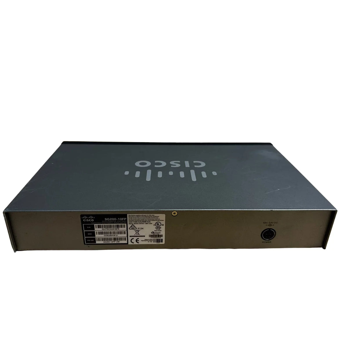 Cisco Small Business Smart SG200-10FP - Switch - managed - 8 x 10/100/1000 (PoE) + 2 x 10/100/1000 - desktop, rack-mountable - PoE (62 W) - refurbished