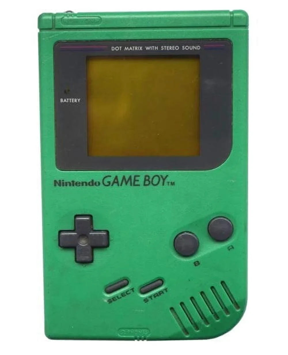 Original Nintendo Game Boy GameBoy Console "Play It Loud" - Green - 100%