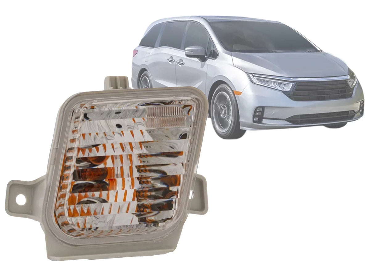Replacement Turn Signal Light for 2021 2022 2023 Honda Odyssey Passenger Right Side 33300THRA31 HO2531134