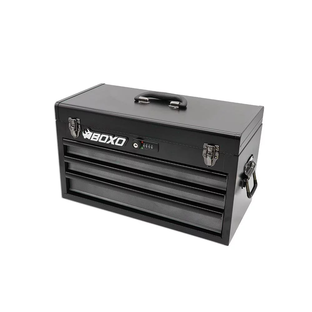 Heavy Duty 103 Piece MotoBox Tool Box - Black